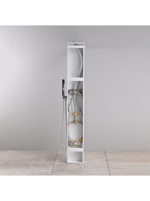 Malaga White hidromasszázs zuhanypanel