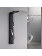 Malaga Black hidromasszázs zuhanypanel