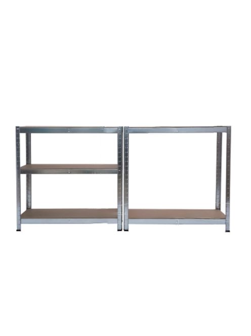 Nagy teherbírású polc 150x70x30 cm 150 kg króm