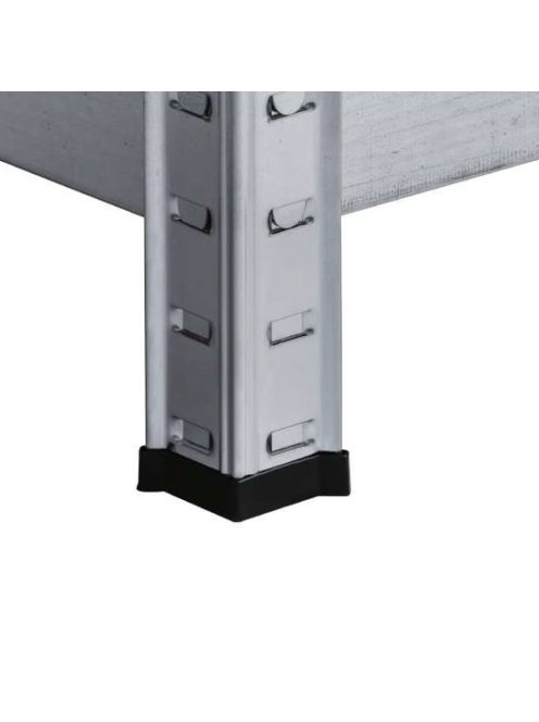 Nagy teherbírású polc 150x70x30 cm 150 kg króm
