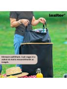 Szelektív palackgyűjtő 100l fekete