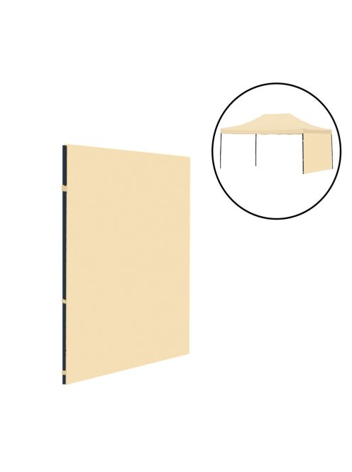 Kerti pavilon oldalfal ponyva 3x4,5 m