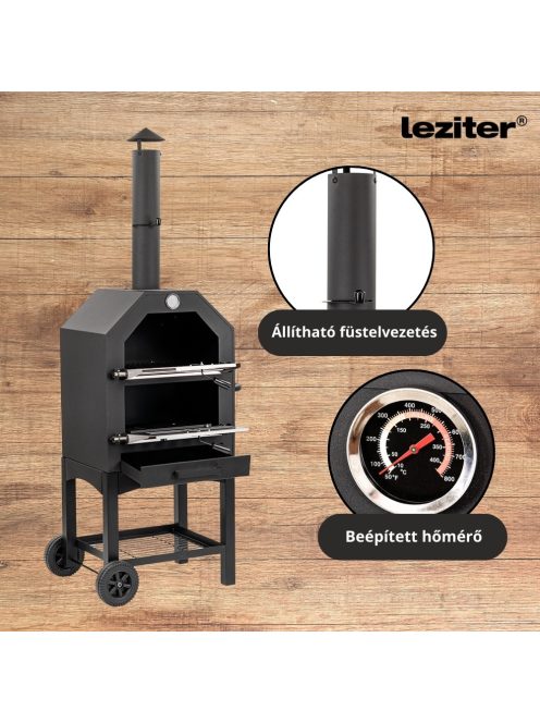 Fornello mobil kemence pizzasütő