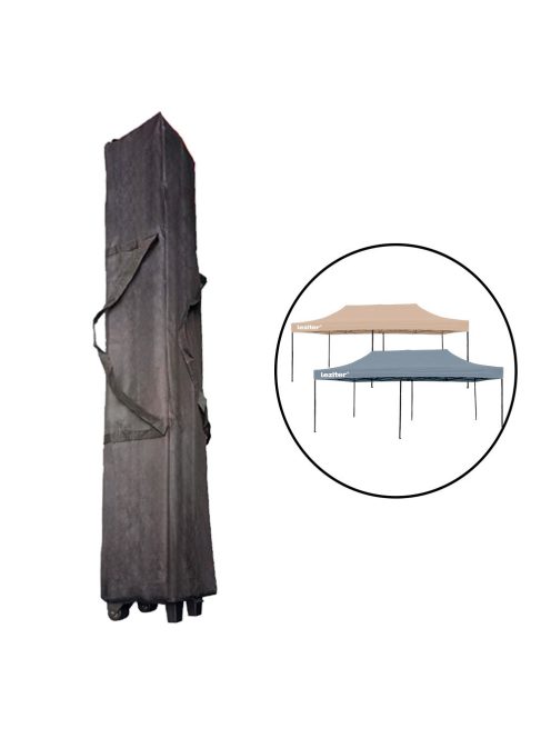 Kerti pavilon táska kerékkel 3x6 m