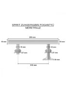 Spirit zuhanykabin fogantyú (2db/csomag)