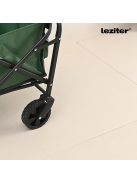 Összecsukható standard kerti strandkocsi zöld