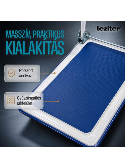 Szállító raktári kézikocsi 150 Kg