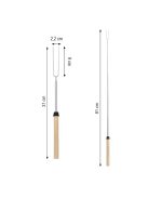 Leziter teleszkópos nyárs 31-81 cm