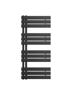   Solaro Design törölközőszárító radiátor 1200x500 mm fekete