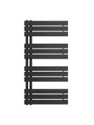 Solaro Design törölközőszárító radiátor 1200x600 mm fekete
