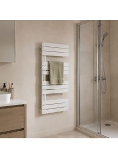   Solaro Design törölközőszárító radiátor 1200x600 mm fehér