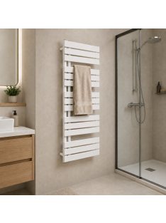   Solaro Design törölközőszárító radiátor 1400x500 mm fehér