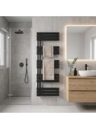 Solaro Design törölközőszárító radiátor 1600x600 mm fekete