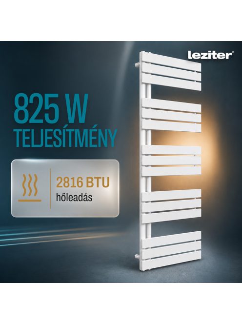 Solaro Design törölközőszárító radiátor 1600x600 mm fehér