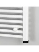 Egyenes törölközőszárító radiátor 1200x600 mm fehér