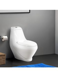   Coral Monoblokkos wc kagyló alsó kifolyással soft close ülőkével