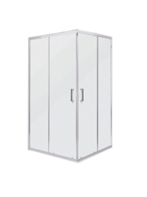 Malibu SQ 100x100 szögletes zuhanykabin zuhanytálca nélkül