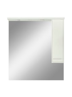 Nerva 85 cm-es tükrös felsőszekrény fehér