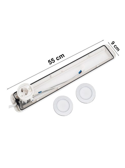 Led spot lámpa kerettel