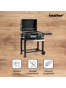 Multifunkciós faszenes kerti grillsütő