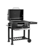 Multifunkciós faszenes kerti grillsütő