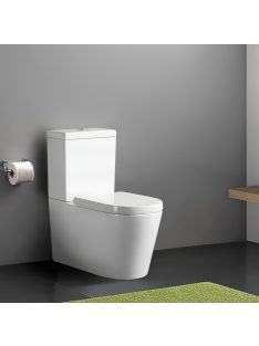   Paulo rimless WC kombi alsó/hátsó kifolyással soft close ülőkével