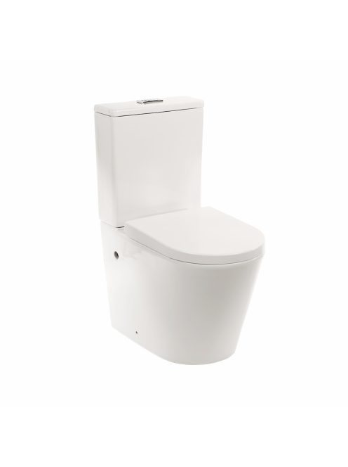 Paulo rimless WC kombi alsó/hátsó kifolyással soft close ülőkével