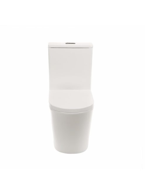 Paulo rimless WC kombi alsó/hátsó kifolyással soft close ülőkével