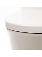 Paulo rimless WC kombi alsó/hátsó kifolyással soft close ülőkével