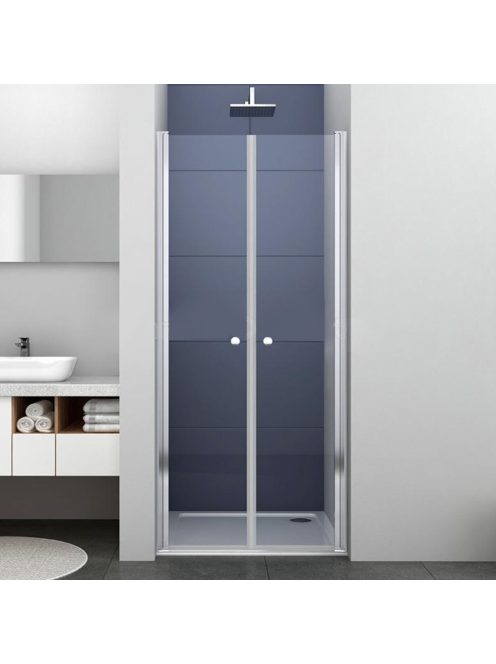 Saloon 80x195 cm kétszárnyú zuhanyajtó
