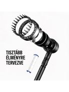 Kori 3 funkciós kézizuhany tömlővel tartóval szürke