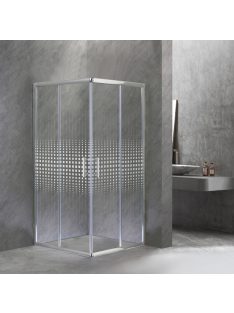   Spirit Mátrix 80x80 cm szögletes zuhanykabin zuhanytálca nélkül