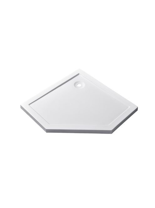 Modena Slim ötszögletű alacsony akril zuhanytálca 90x90 cm