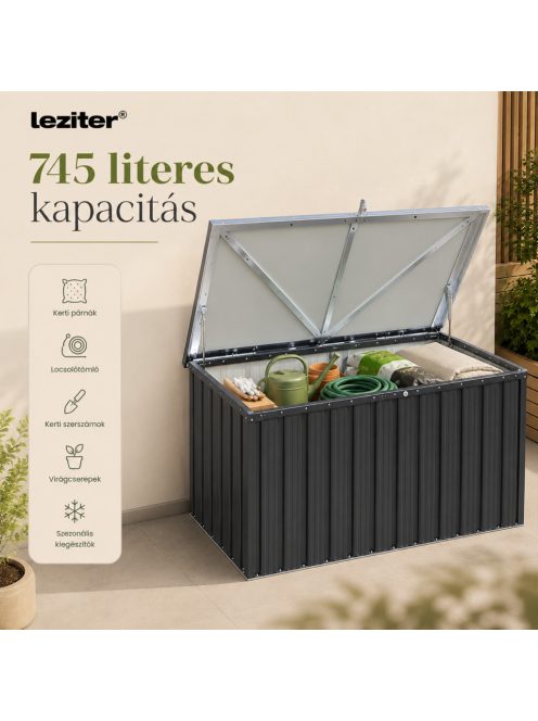 Lezibox kerti tároló láda 745 L