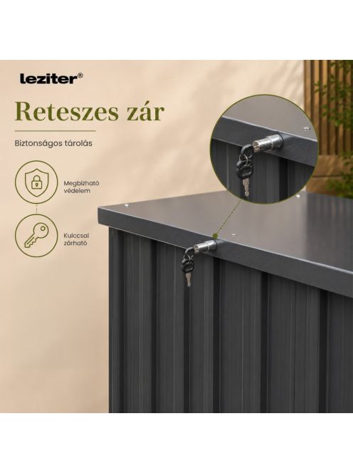 Lezibox kerti tároló láda 745 L