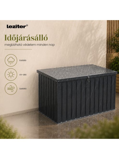 Lezibox kerti tároló láda 745 L
