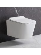 Tina fali rimless WC soft close ülőkével
