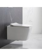 Tina fali rimless WC soft close ülőkével
