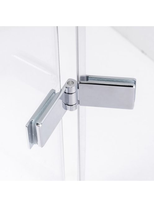 Stuxi Verona Duo 110x110 cm szögletes két csuklóajtós zuhanykabin, 6 mm vízlepergető üveggel, króm