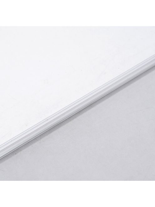 Stuxi Milano Light falsíkra szerelhető Walk-in zuhanyfal, 110x200 cm, 8 mm vastag vízlepergető biztonsági üveggel, két távtartóval