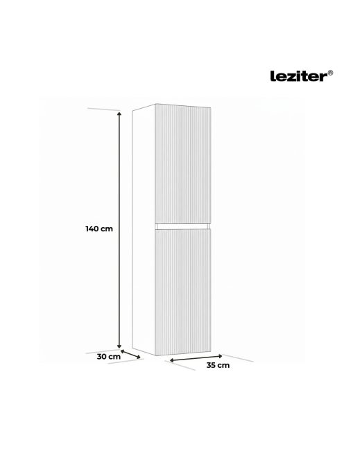 Trent függesztett oldal szekrény