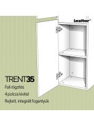 Trent függesztett oldal szekrény barna