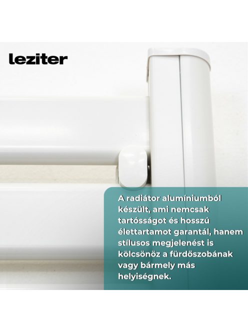 Elektromos törölközőszárító radiátor 500W