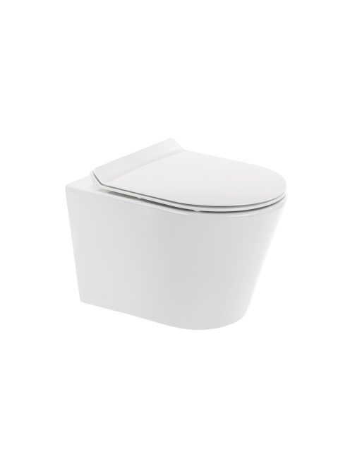 Ride fali, rimless WC soft close ülőkével
