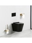 Ride fali, rimless WC soft close ülőkével