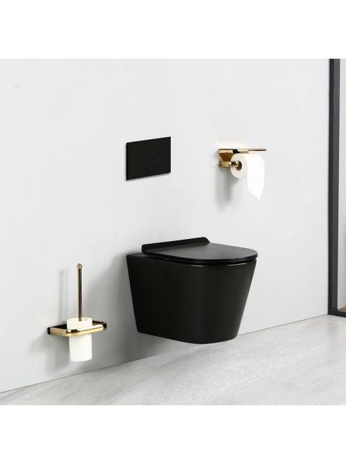 Ride fali, rimless WC soft close ülőkével