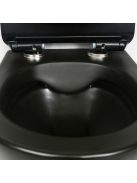 Ride fali, rimless WC soft close ülőkével