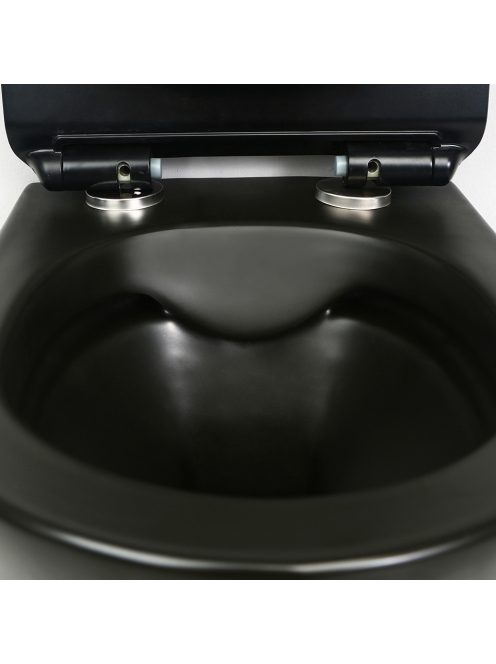 Ride fali, rimless WC soft close ülőkével