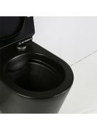 Ride fali, rimless WC soft close ülőkével