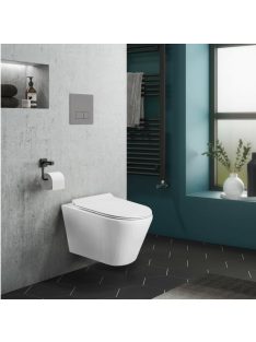Ride fali, rimless WC soft close ülőkével